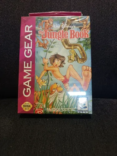 Jungle book, Alladin  game gear lacrado + 1 jogo