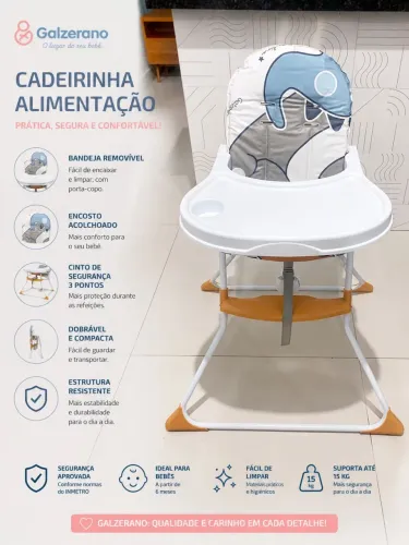 Vendo cadeira alimentação