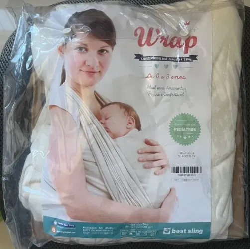 Sling Bebê Best Sling 100% Algodão - Novo PROMOÇÃO