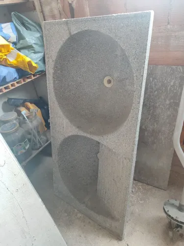 Tanque de fibra para área de serviço 