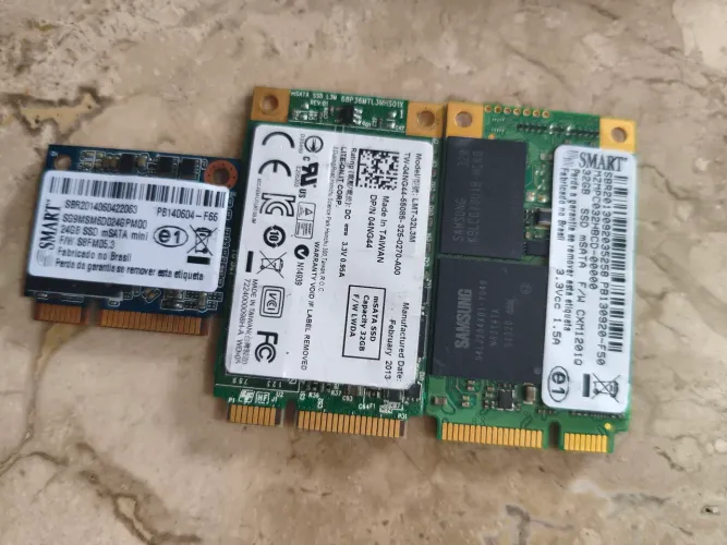 LOTE SSD MSATA 3 Unidades