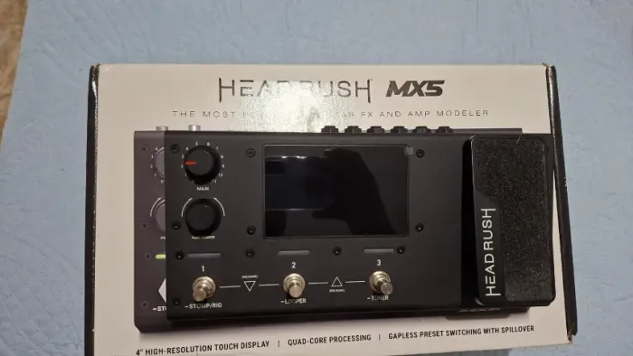 Pedaleira Headrush MX5, Estado de Nova!!!