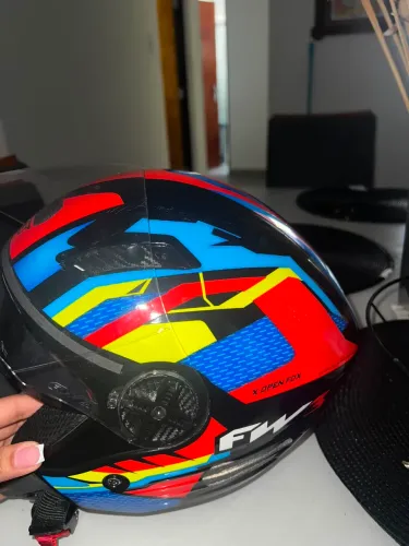 Capacete X Open Up Fox Fw3 Aberto Tamanho 58