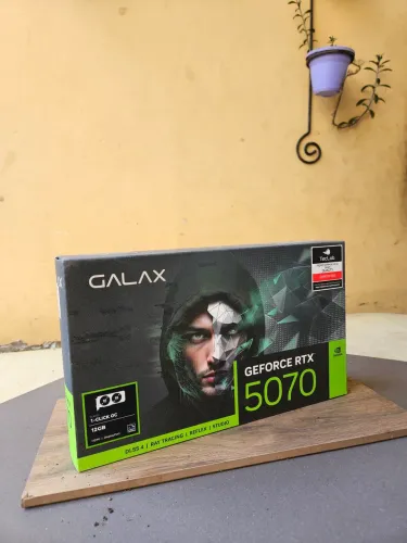 RTX 5070 12GB GALAX Dual Fan APENAS VENDA Lacrada | Nota Fiscal Amazon | Garantia