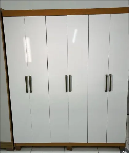 Guarda Roupa Solteirão 6 Portas Recife Gold 1.53 - Novo e embalado!!