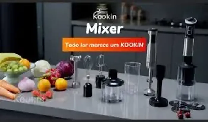 Mixer de Mão Kookin Power Inox 800w