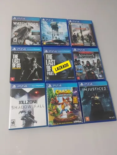 Loja de jogos Playstation 4