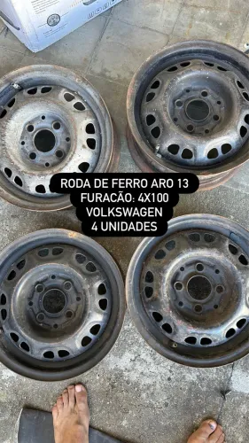 Rodas de ferro aro 13