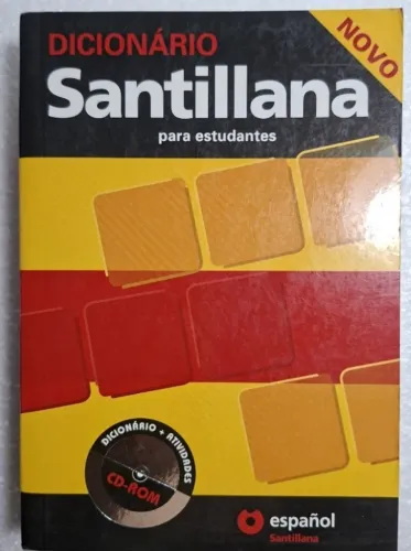 Dicionário Santillana Para Estudantes Español Com CD-ROM