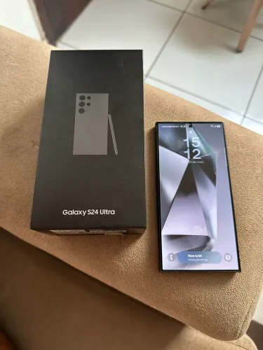 Galaxy S24 Ultra na garantia com nota e caixa - OPORTUNIDADE
