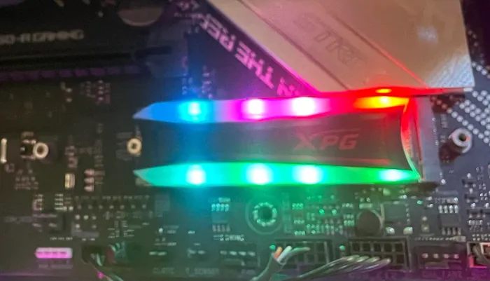 SSD m2 XPG RGB