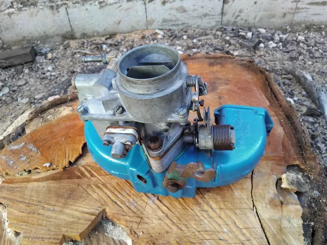 Carburador h40 e coletor opala 