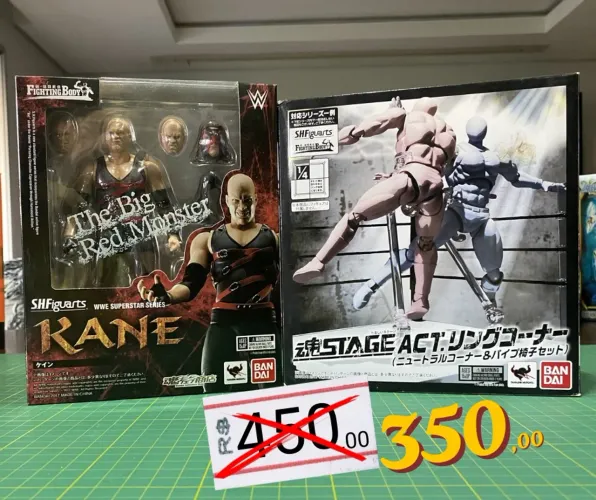 WWE SH Figuarts Kane WWE e Tamashii Stage Act (Neutro)