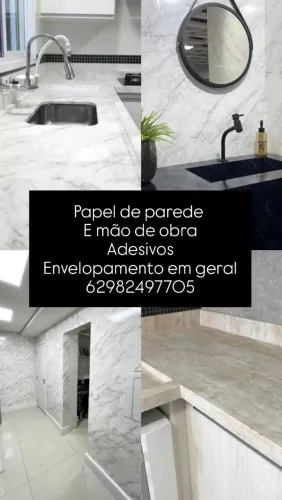 Papel de parede e instalador