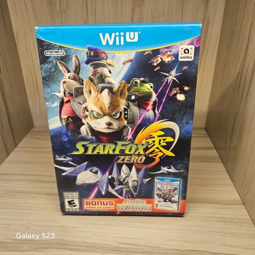 Star Fox Zero + Star Fox Guard Lacrado Novo
