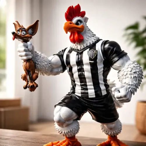 Galo Doido pega raposa