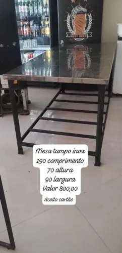 Mesa inox