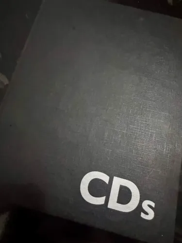 KIT 2 ÁLBUNS PORTA-CDs - 160 DISCOS - CAPA DURA