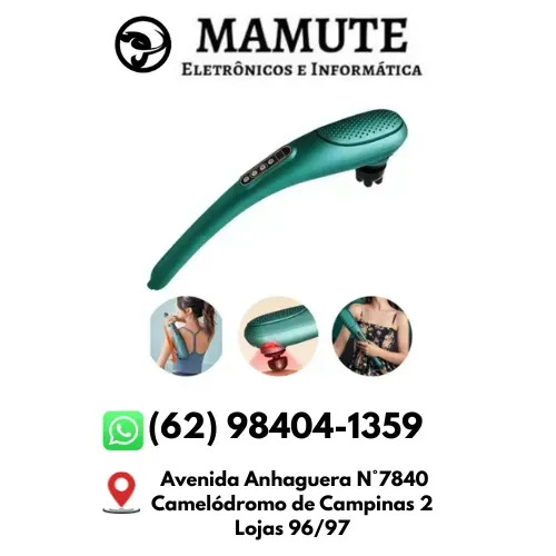 Bastao De Massagem Multifuncional Portátil Sem Fio