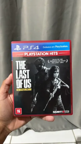 Jogo The Last of Us Remasterizado PS4 Original - Mídia Física Impecável