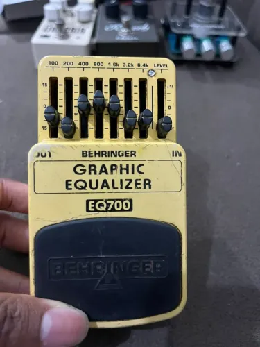 Pedal equalizer behringe EQ700 PEDAL DE GUITARRA