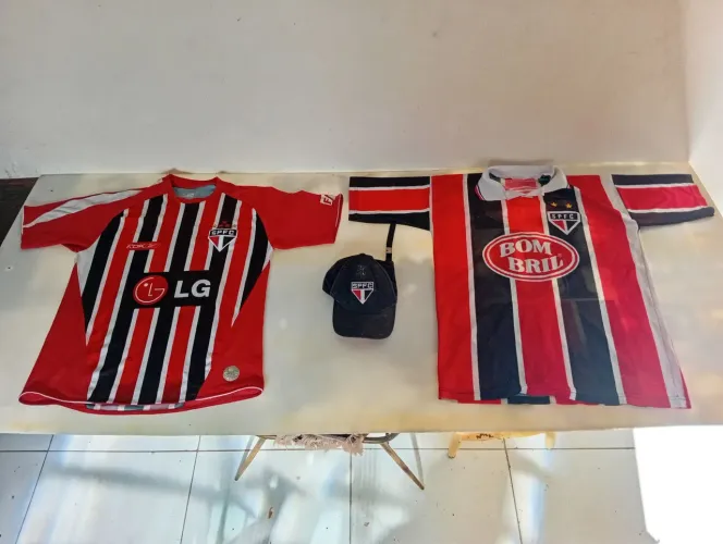 camisa do São Paulo torcida masculino leia antes leia antes