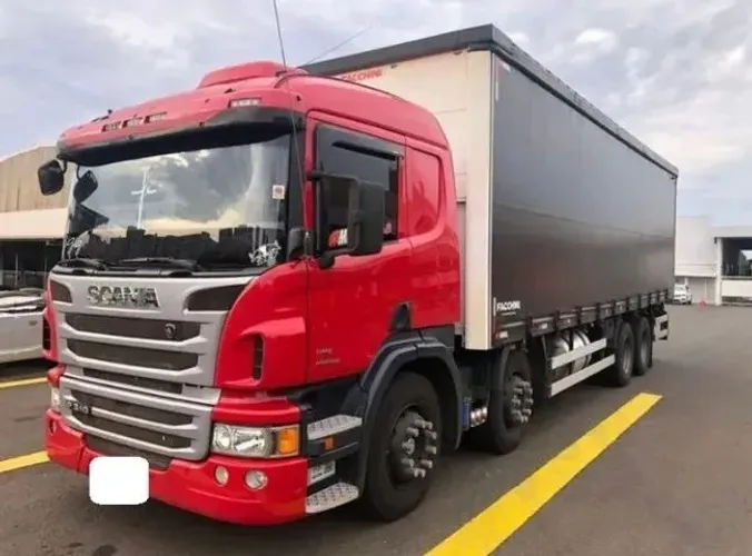 Scania P310 8x2 2013 bau 