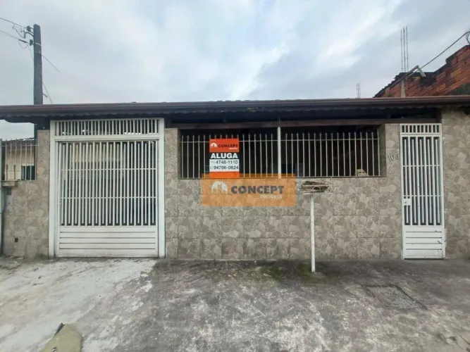 Casa com 3 dormitórios para alugar, 126 m² por R$ 2.043/mês - Parque Palmeiras - Suzano/SP
