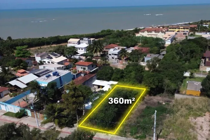 Lote de 360 m² a 150 m da Praia de Guanabara Anchieta/ES