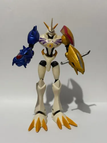 Digimon Adventure Omegamon Boneco Original Anos 2000