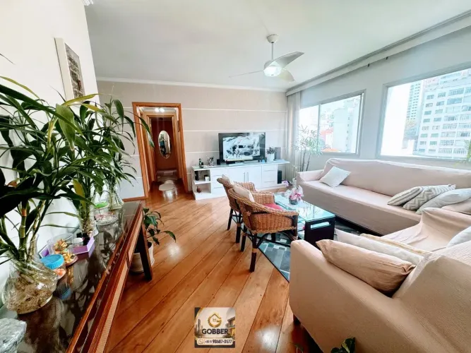 APARTAMENTO COM 103M2 ÁREA PRIVATIVA,3 DORMITÓRIOS,SUÍTE,4BANHEIROS, 2 GARAGENS DEMARCADAS