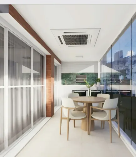 Alugo Apartamento tipo cobertura no Authentic, 3 suites. Varanda gourmet. 100% Mobiliado.