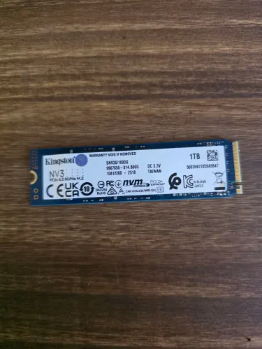 SSD Kingston NV3 1TB - 91% Saude