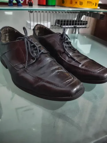 Sapato masculino de couro Democrata - modelo Smart Comfort 