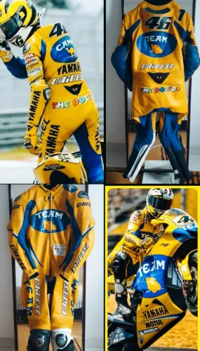 RARO! Macacão Original Dainese THE DOCTOR 46 MotoGP - Edição Limitada