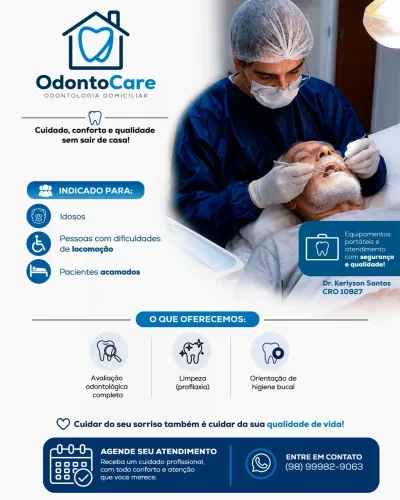 Atendimento odontológico home care 