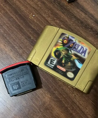 Zelda Majoras Mask nintendo 64 Holografica + Expansion Pak