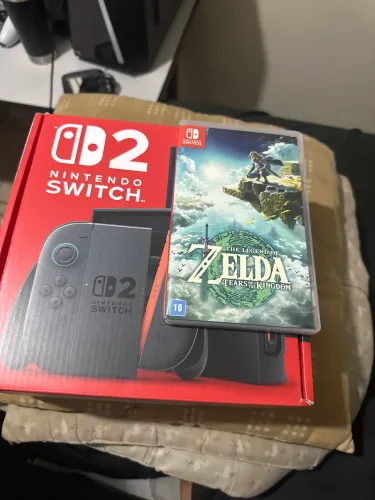 Nintendo Switch 2 com zelda BOTW