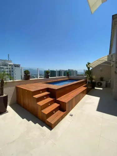 Cobertura a venda - Barra da Tijuca de 4 quartos Condomínio Península 360 On The Park