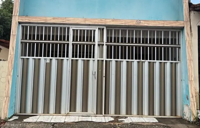 Portão de alumínio