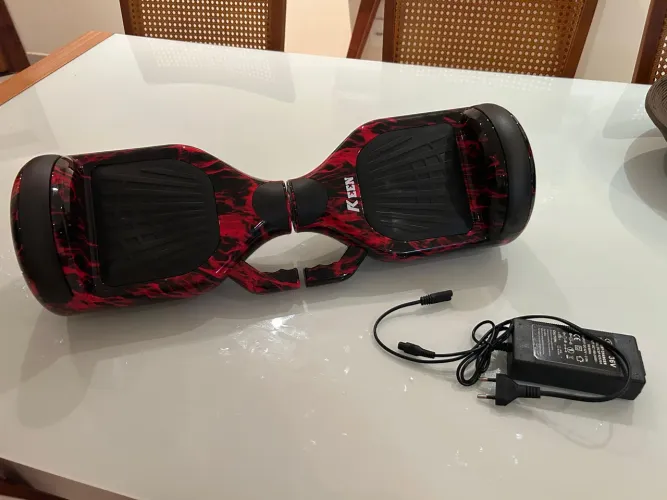 Hoverboard Skate Elétrico 6.5 Polegadas Com Led E Bluetooth