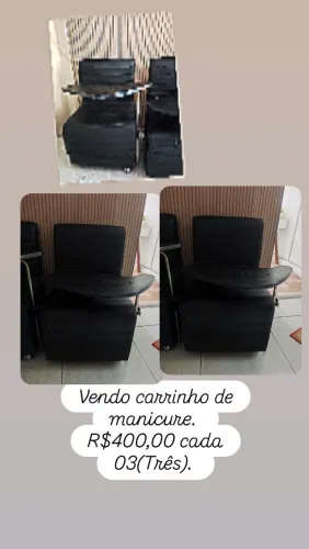 Cadeiras de Manicure