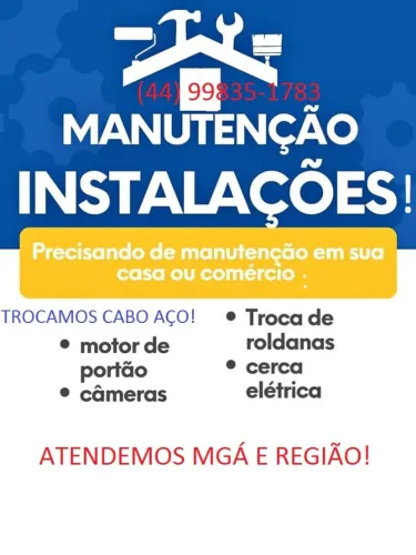Manutenção e Instalação Motores Portão