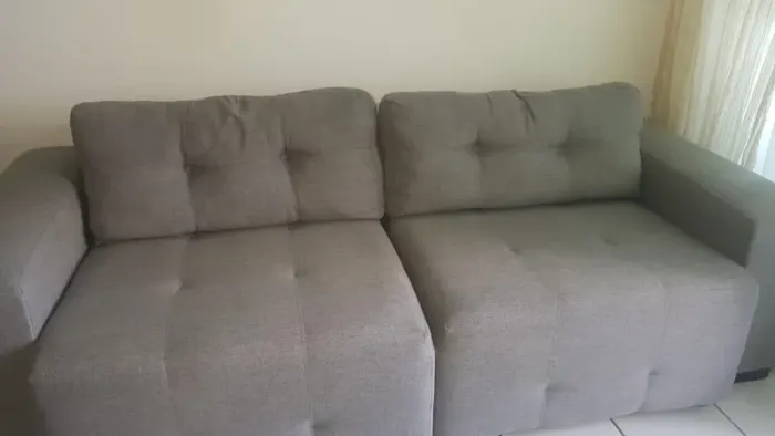 Sofá 3 lugares retrátil