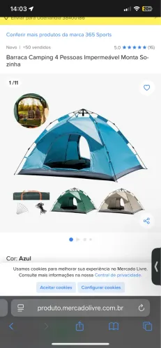 Barraca semi automática