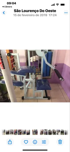 Aparelho para musculação Glúteos 