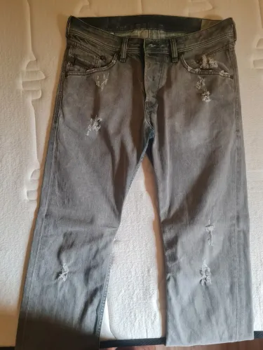 Linda calça jeans cinza diesel original