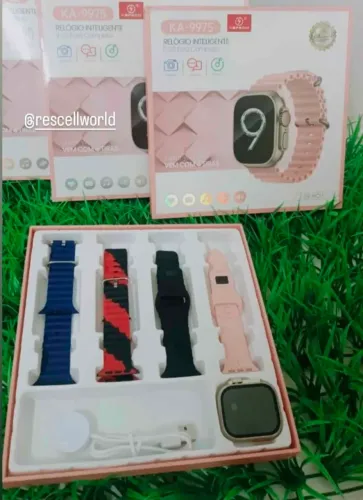 Relógio SmartWatch Kapbom com Pulseiras.