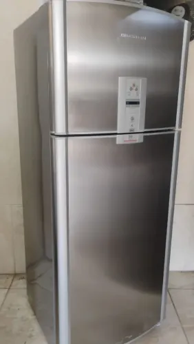 Geladeira Duplex Inox Barata Demais ! (Paga na Entrega e Testo na hora) Nunca foi mexida