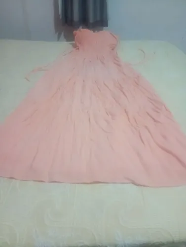 Vestido semi novo longo